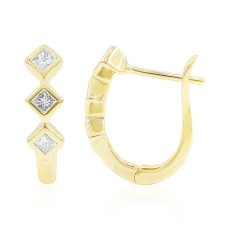 Orecchini in oro con Diamante SI1 (G) (Annette)