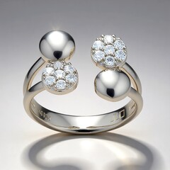 Anello in argento con Zircone