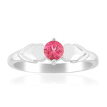 Anillo en plata con Turmalina rosa de Brasil (Pallanova)