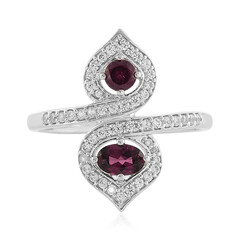 Anello in argento con Granato Tocantin