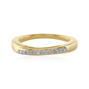 Anello in argento con Diamante I2 (I)