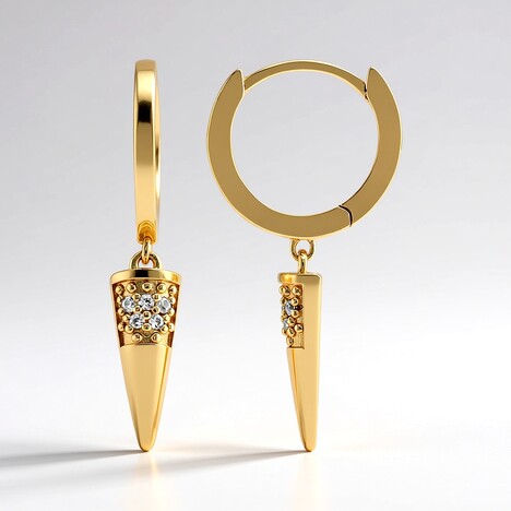 Orecchini in argento con Zircone