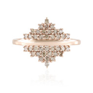 I2 Schokoladen-Brillant-Goldring (KM by Juwelo)