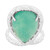Amazonite Silver Ring
