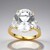 Anello in oro con Danburite
