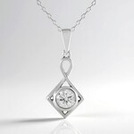 Collana in argento con Zircone