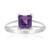 Marokkanischer Amethyst-Silberring
