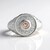 Anello in argento con Morganite