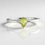 Anello in argento con Sfene