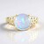 Anello in argento con Opale di Welo