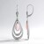 Boucles d'oreilles en argent et Opale rose (Desert Chic)
