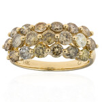 Anello in oro con Diamante Fancy SI2 (CIRARI)