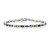 Zilveren armband met toermalijnen