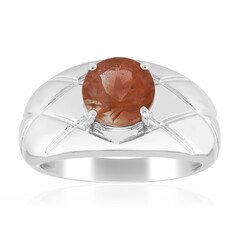 Zilveren ring met een Oregon zonnesteen