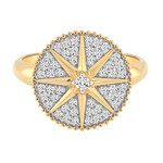 Anello in oro con Diamante SI1 (G) (Annette)