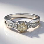 Bague en argent et Spectrolite