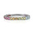 Anillo en plata con Granate