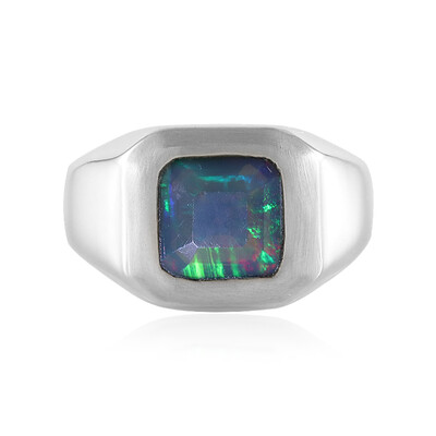 Bague en argent et Opale Mezezo (de Melo)