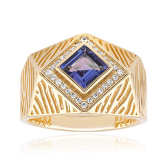 9K AAA Tanzanite Gold Ring (Ornaments by de Melo)