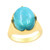 Mine 8 Turquoise Silver Ring (Anne Bever)