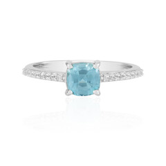 Zilveren ring met een Ratanakiri zirkoon (Adela Silber)