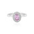 Bague en argent et Kunzite