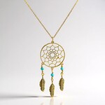 Collier en argent et Turquoise bleue de Mohavie (Jones Lee)