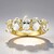 Anello in oro con Danburite Rosa del Messico