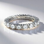 Anello in argento con Zircone