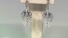Pendientes en plata con Zircón (Ornaments by de Melo)