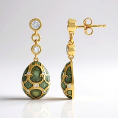 Orecchini in argento con Zircone (Adela Silber)