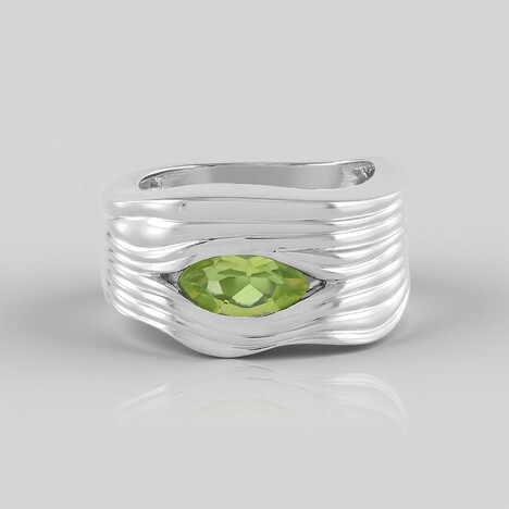 Anello in argento con Peridoto (de Melo Essence)