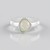Anello in argento con Opale di Welo (MONOSONO COLLECTION)