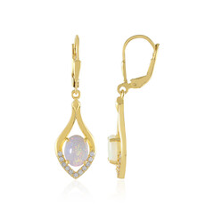 Pendientes en plata con Ópalo de Australia