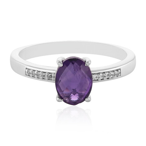 Sambia-Amethyst-Silberring