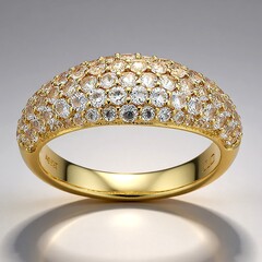 Anello in argento con Topazio Bianco (Adela Silber)