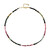 Fancy Tourmaline Silver Necklace