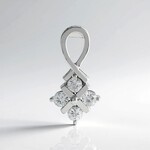 Ciondolo in argento con Zircone