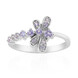 Bague en argent et Tanzanite