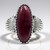 Anello in argento con Lepidolite