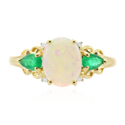 Anillo en oro con Ópalo de Australia (CIRARI)