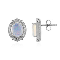 Welo-Opal-Silberohrringe