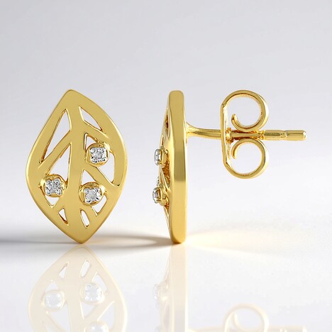 Orecchini in argento con Diamante I2 (I)