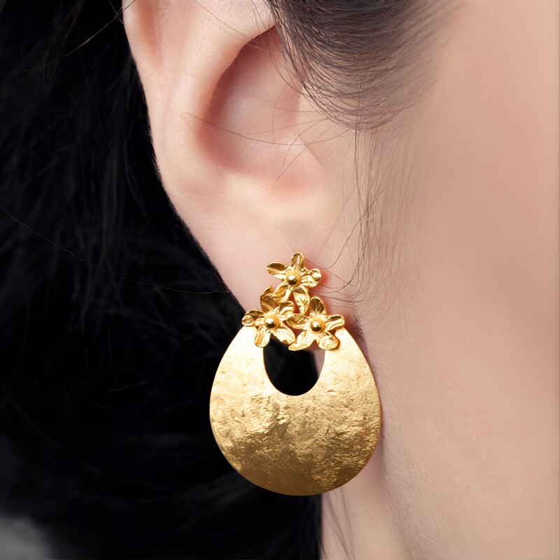 Silberohrringe (Joias do Paraíso)