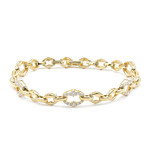 Gouden armband met I1 (H) Diamanten (CIRARI)