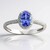 Anello in oro con Tanzanite AAA
