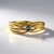 Anello in argento con Diamante Blu I2