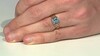 Anillo en plata con Topacio azul cielo (Ornaments by de Melo)