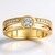 Anello in oro con Diamante SI1 (G) (Annette)