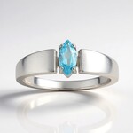 Bague en argent et Zircon de Ratanakiri